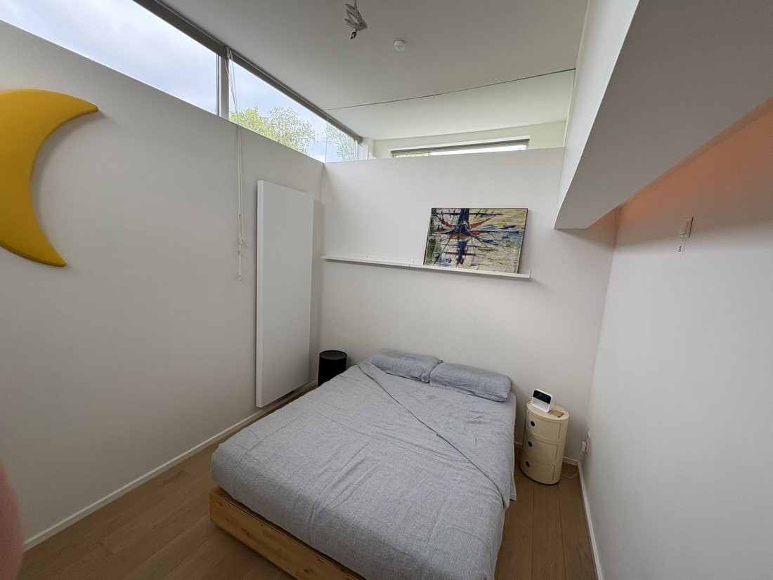 Slaapkamer met tweepersoonsbed